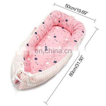 Newborn Crib Bed Set Infant Bed Baby Nest photo-2