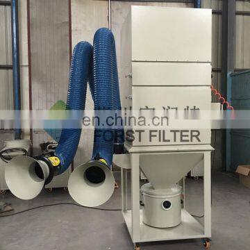 FORST Vertical 3HP Industrial Filter Dust Collector for Granite