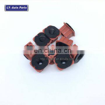 NEW Genuine OEM A 1695040114 For Mercedes-Benz W211 E320 E350 03-10 Top Upper Radiator Red Rubber Mount Hardware LY-Auto Parts