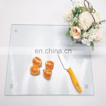 Factory Newest Printed printed cutting board marble pattern tempered glass cutting board