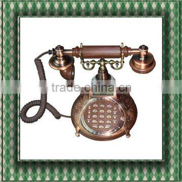 pretty antique telephone ,decoration phone