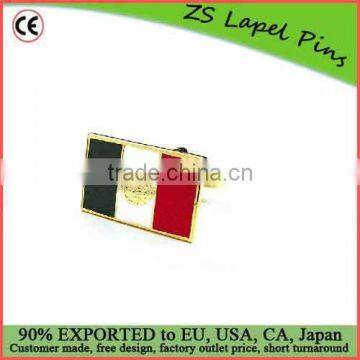 Free digital proof design custom Mexican Flag Cufflinks