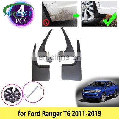 for Ford Ranger T6 2011 2012 2013 2014 2015 2016 2017 2018 2019 Mudguards Mudflap Fender Mud Flaps Guards Splash Car Accessories photo-1