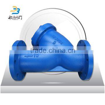 Universal Cast Iron Flanged Connection Y Type Stainer on Pipe Line photo-2