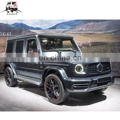 G class W464 front skid plate fit for 2019year W463A G63 stainless iron material skid plate For W464