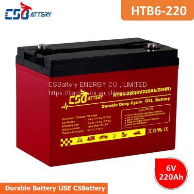 Csbattery 8V200ah Energy Storage Gel Solar Battery for Wind-Power-Storage/Solar-Street-Lights/Lamp