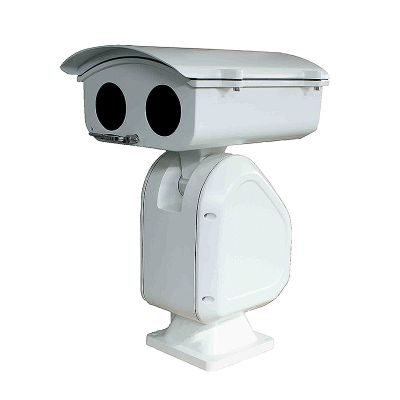 PTZ thermal  camera, built-in 200~300mm HD camera and 384*288 or 648*480 thermal imaging camera