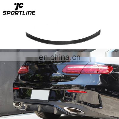 Carbon Fiber C238 Rear Trunk Spoiler for Mercedes E200 E400 E500 AMG Coupe 2-Door 17-18 E-Class