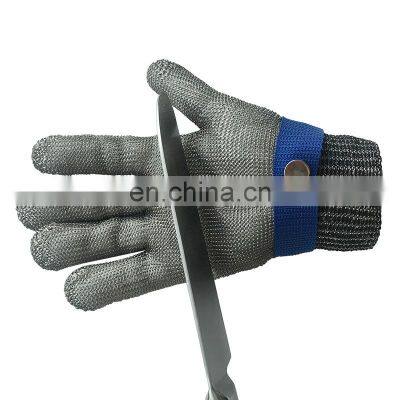 Stainless Steel Mesh Wire Cut Resistant Gloves Anti Cutting Butcher Workman Protect Hands Knife Metal Glove