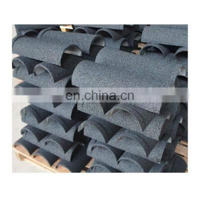 Relitop Factory Stone Coated Step Tile Roofing Sheet Accessories Circular Hip Bent Tiles Barrel Roofing Ridge Tile