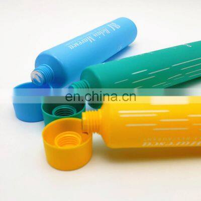 30ml empty mini squeeze bottle tube with screw cap assembled matt finish