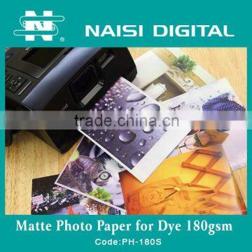 Matte Photo Paper for Dye 180gsm