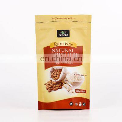 Food grade aluminium plastic vacuum sealer brown kraft paper cookie nuts packaging food bag