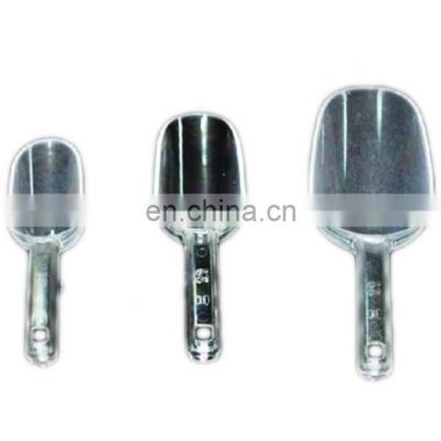 Transparent Plastic Kitchen Scoops, Coffee Candy Shovels