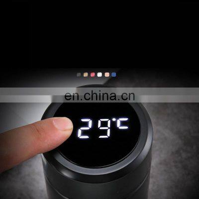 Stainless Steel Temperature Display LED Royal Wholesale 450ml Thermos Vacuum Flask photo-4