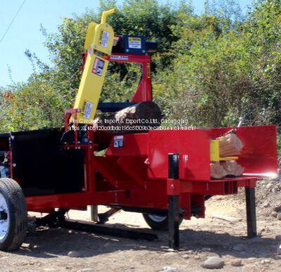 Petrol Engine Agricultural Machinery Wolverine A Firewood Processor With Log Table Lifter photo-2