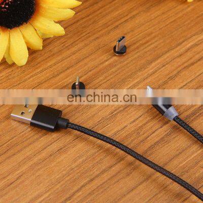 Hotsale USB-C 8pin Android Micro USB Connector Magnetic USB Cable 3 in 1