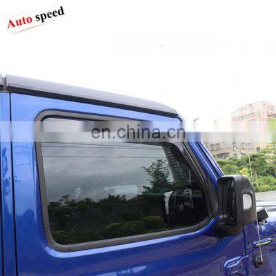 Car Windows Sunvisor Cover Rain Sun Visor Shield Cover Guard for Jeep Wrangler JL 2018+ With 2 Door photo-4