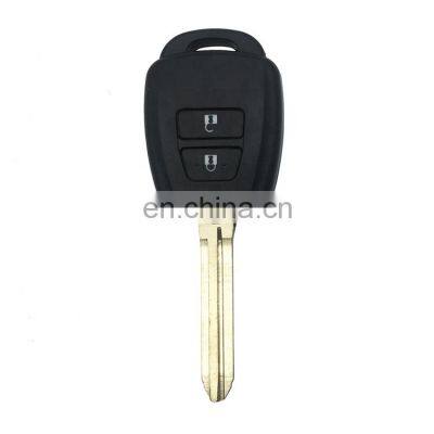 2 Button Remote Control Car Key Shell Fob Case For Toyota Land Cruiser Corolla 2007