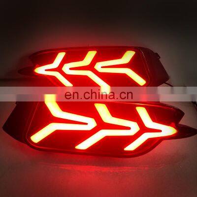 Auto Lamp Rear Bumper Lights For Honda Civic 2016-2018 ABS Car Accessories Reflector Lights photo-4