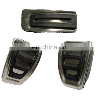 Auto Non-Slip Pedal Foot Rest Pedal Accelerator Brake Pedal Pads For VW