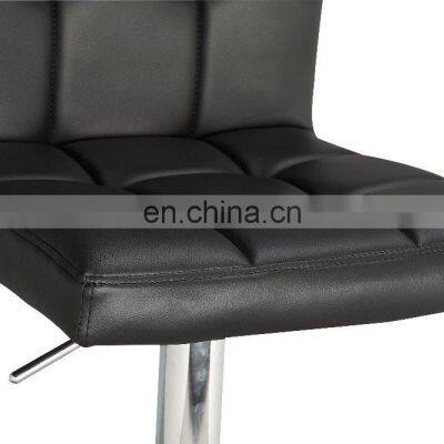 BREAKFAST BAR STOOL CHAIR WITH GRID DESIGN photo-4