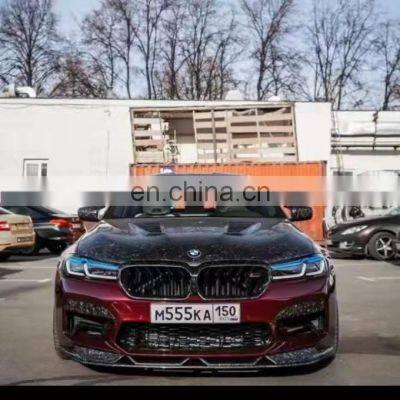 Runde Top Ranking Quality Dry Carbon Fiber Forged Material For BMW M5 F90 Upgrade MBJ Style Hood Engine Bonnet Hood