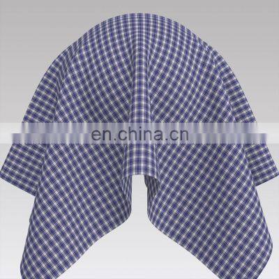 Basic Item New Design 100%Cotton Yarn Dyed Woven Check Fabric photo-4