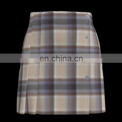 FASHIONABLE DESIGN COTTON/RAYON YARN DYED CHECK photo-5