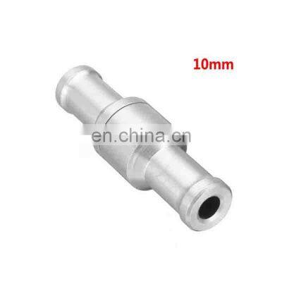 10mm In-line One-way Non-return Check Valve Fuel/Water/Gas/Air/Vacuum Aluminum