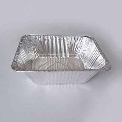5400ml Deepened Tin Foil Soup Pan Turkey Tray With Lid photo-5