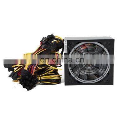 Cheap Factory Price 1800W 2000w atx power supply psu 80 Plus Gold 90 efficient power supply gpu 80plus