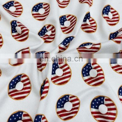 China Factory Directly Solid Print 92% Polyester 8% Spandex Yummy Fabric