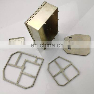 OEM customized High Precision Metal Punching small parts Manufacturers emi rf Shield Circuit Board Shielding case large metal