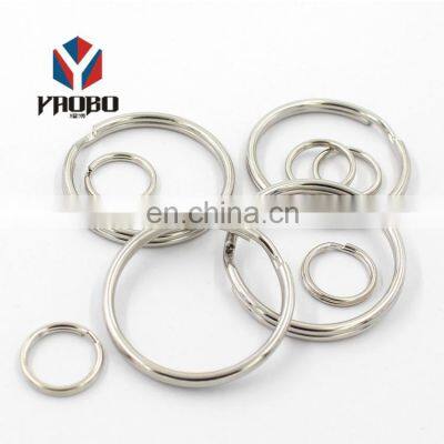 Cheap Price Small Metal Key Hooks Chain Key Ring Split Rings 25mm photo-5