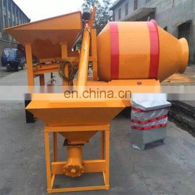 Loading Drum Type Hopper Feeding Portable Concrete Mixer photo-5