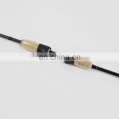 2 sections carbon put over elasticity picker feeder  fishing pole