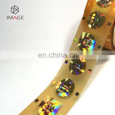 Gold Metalized Hologram Hot Stamping Foil for PVC Card photo-4
