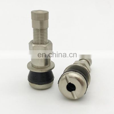 Wheel Parts In Stock Zinc Alloy Tubeless Valve Stem Motorcycle Tire Valve TR416SS