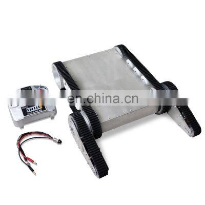 Small Size UGV Swing Arm Robot Chassis for Anrrow Space Inspection photo-2