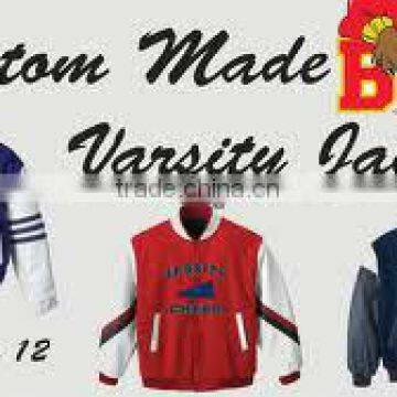 Custom winter varsity jackets