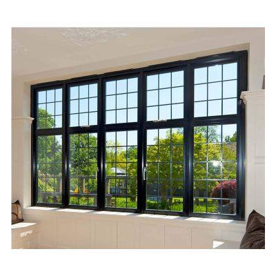 Double Tempered Glass Thermal Break Aluminum Sound Resistance Casement Window