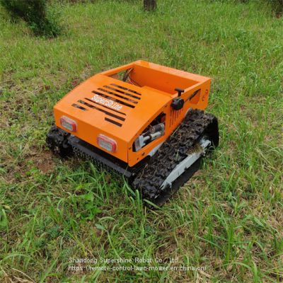 robotic slope mower, China remote brush mower price, remote controlled grass cutter for sale