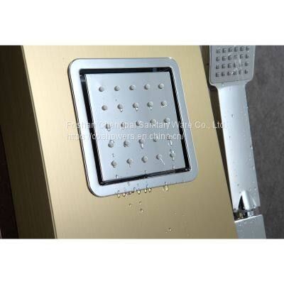 Shower Panel With Body Jet Hanheld Shower Head Stainless Steel Sanitary Shower System photo-5
