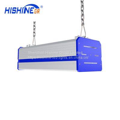 Hishine K1 50W Led Linear High Bay Light for Warehouse photo-4
