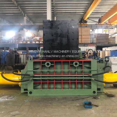 China Manufacturer Hydraulic Mobile Car Metal Baler photo-2