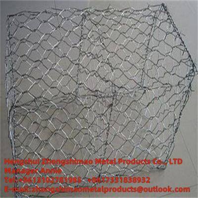 gabion box/gabion mesh/stone cage net/alvanized  wire mesh