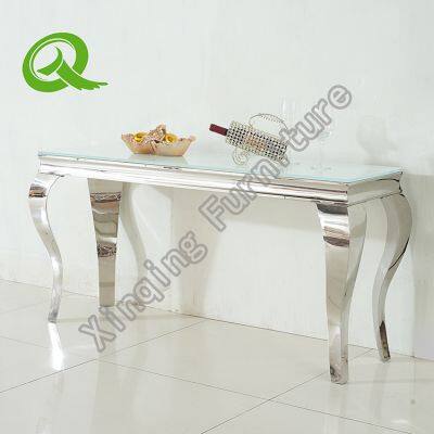 Furniture manufacturer console tables living room furniture stainless steel console table modern console tables