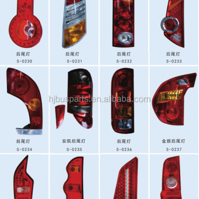 24V Auto Plastic Parts LCK6128 Led Tail Lights Z-HX761X230L-LH Rear Brake Light for Zhongtong Bus photo-5