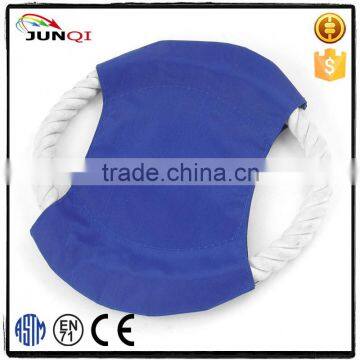 Factory Wholesales High Quality Plush Pets Dog old Navy Dog Frisbee